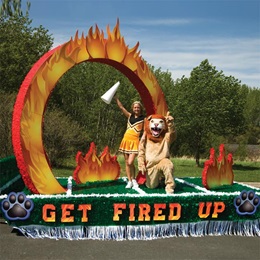 Flame Arch Parade Float Kit