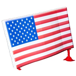 American Flag on Stand Parade Float Kit