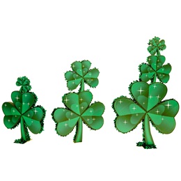 Luck of the Irish Shamrocks Parade Float Kit (set of 3)