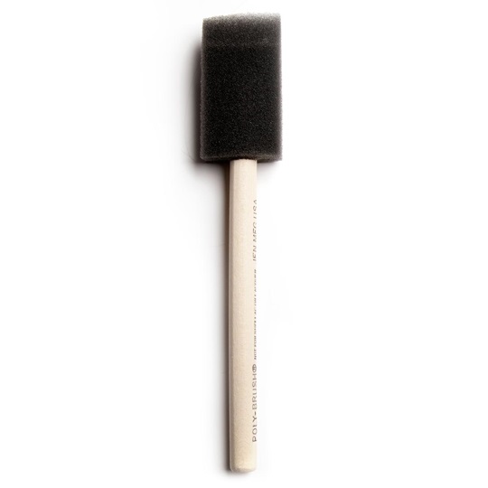 Foam Paint Brush- 1 in.  Parade Float Supplies Now