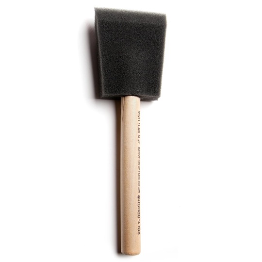 Foam Paint Brush- 2 in.  Parade Float Supplies Now