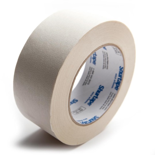 White Masking Tape-2 in.  Parade Float Supplies Now