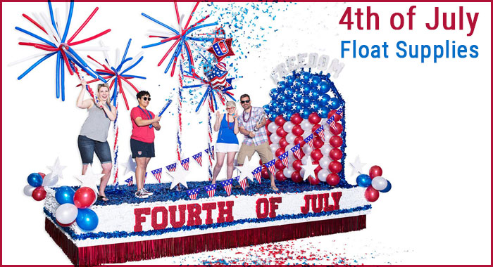 4th of July Float Supplies