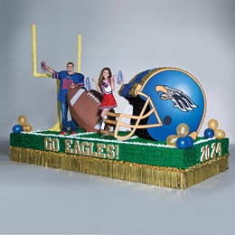 Complete Football is Life Parade Float Decorating Kit