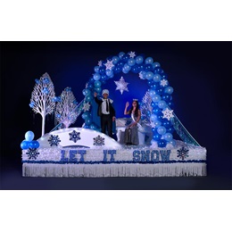 Premium Complete Let it Snow Parade Float Decorating Kit
