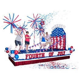 Complete Freedom Fourth of July Parade Float Decorating Kit