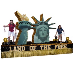 Complete Land of the Free Patriotic Parade Float Decorating Kit