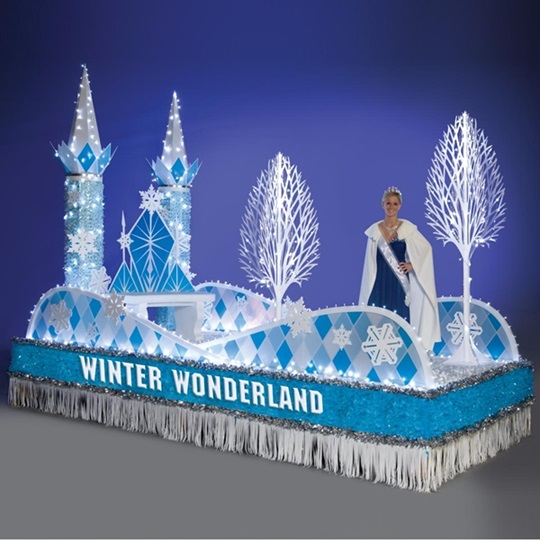 Complete Winter Wonderland Parade Float Decorating Kit Parade