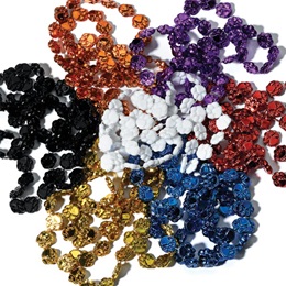 33 in Paw Shaped Beads 12 Pack