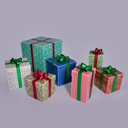 Christmas Gifts Parade Float Kit (set of 7)