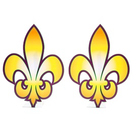 Small Fleur De Lis (4)