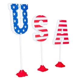 USA Letter Stands Parade Float Kit