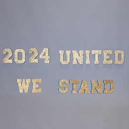 United We Stand Painted Letters Parade Float Kit