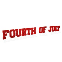 Fourth of July Letters Kit (set of 2)