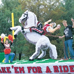 Horse and Rider Parade Float Kit