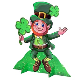 Leprechaun Stand-up Parade Float Kit