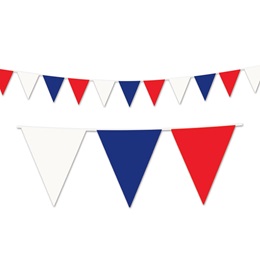 Multi-color Pennant String Banner