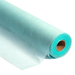 Aqua Gossamer Fabric Rolls