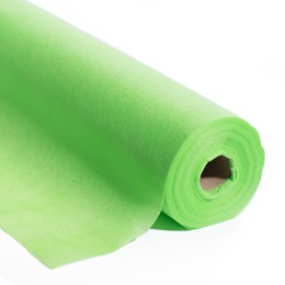 Lime Green Gossamer Fabric Rolls