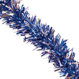 Blue and Silver Twist Garland