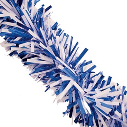 Blue and White Twist Garland