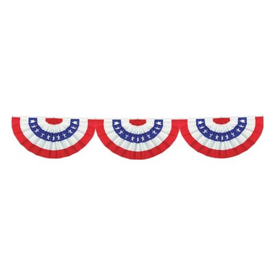 Patriotic Bunting Garland Parade Float Supplies Now
