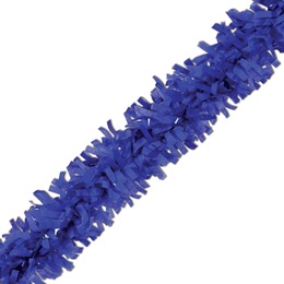 Tissue Festooning Garland - Dark Blue