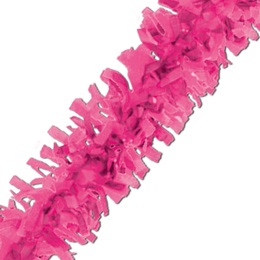 Tissue Festooning Garland - Pink