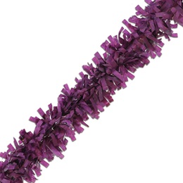 Tissue Festooning Garland - Purple