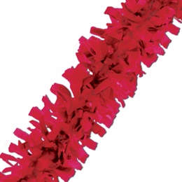 Tissue Festooning Garland - Red