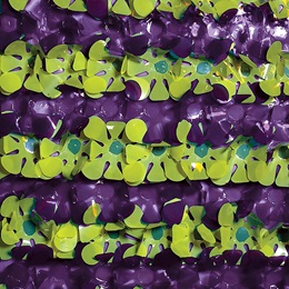Two-color Vinyl Floral Sheeting