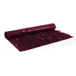 Burgundy Vinyl Floral Sheeting