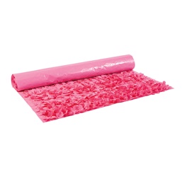 Cerise Vinyl Floral Sheeting