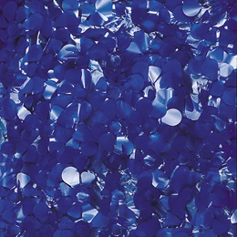 Dark Blue Vinyl Floral Sheeting