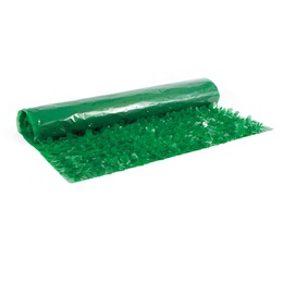 Dark Green Vinyl Floral Sheeting