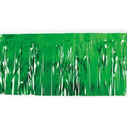 Green 30" Metallic Fringe