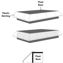 Tapered Float Skirting