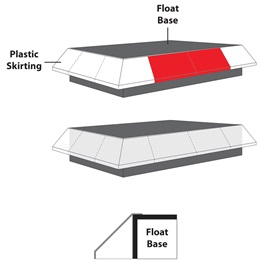 Float Skirting Extension (set of 2)