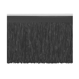 Tissue Fringe - Black