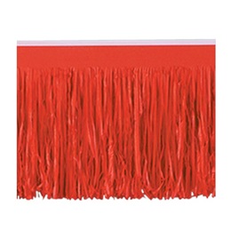 Tissue Fringe - Red