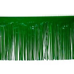 Vinyl Fringe-Dark Green