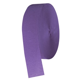 Lavender Crepe Streamers