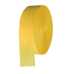 Golden Yellow Crepe Streamers