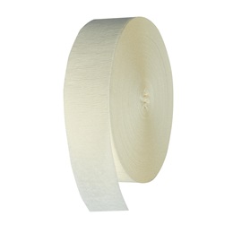 Ivory Crepe Streamers