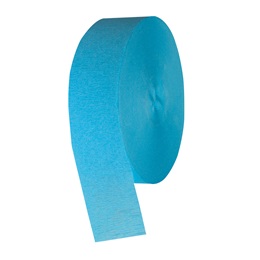 Light Blue Crepe Streamers