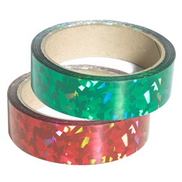 Diamond Holographic Streamer - 1 in.