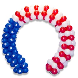 Patriotic Balloon Arch Parade Float Kit