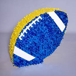 Blue and Yellow Giant Football Parade Float Kit