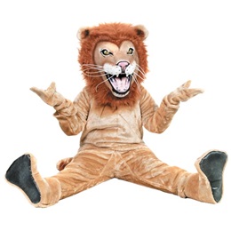 African Lion Mascot Costume
