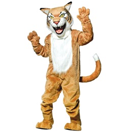 Fierce Wildcat Mascot Costume